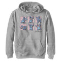 Boy's Disney Stitch Poses Lightweight Hoodie