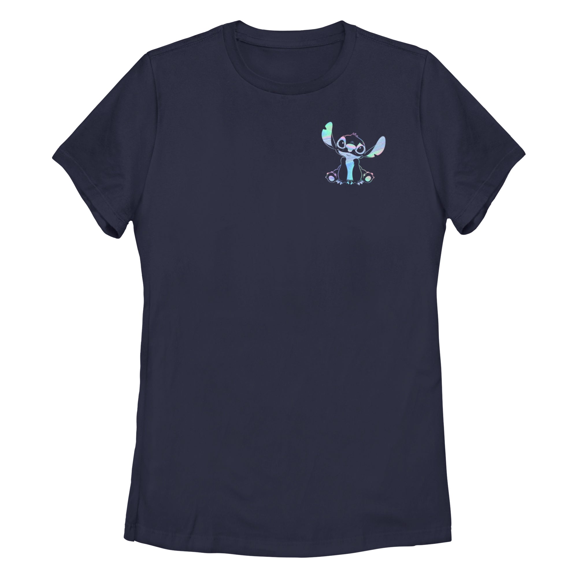 Women's Disney Holographic Stitch T-Shirt